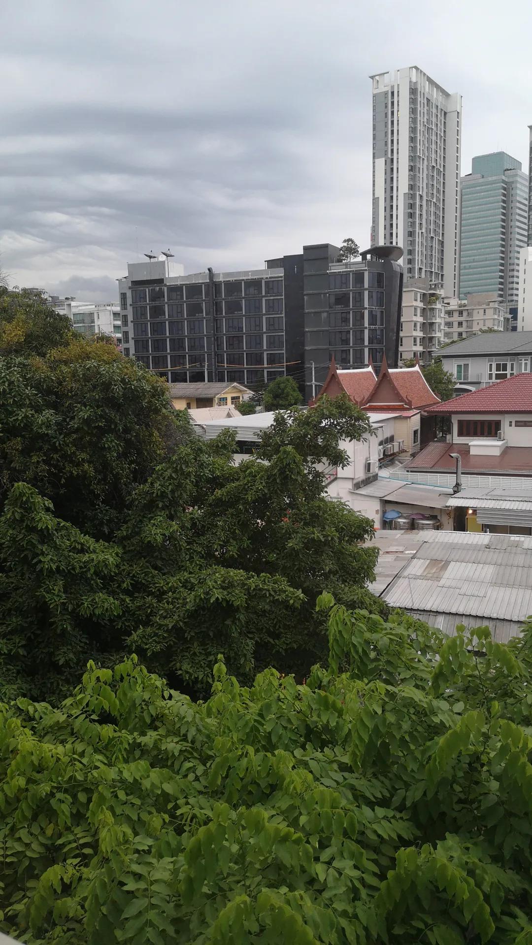 Ausblick aus dem Hostel Balkon